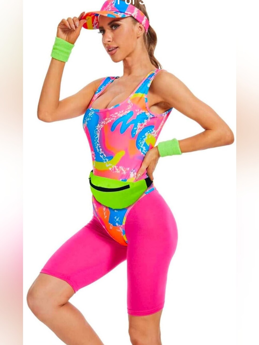Women's 80s Costume -Large